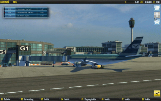 Игра Airport Simulator 2014, скриншот