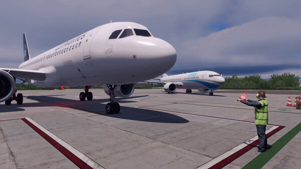Игра AirportSim, скриншот