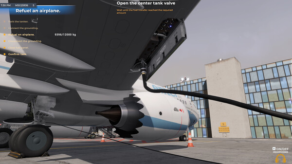 Игра AirportSim, скриншот