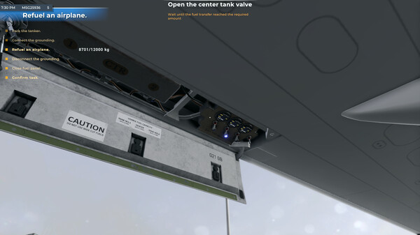 Игра AirportSim, скриншот