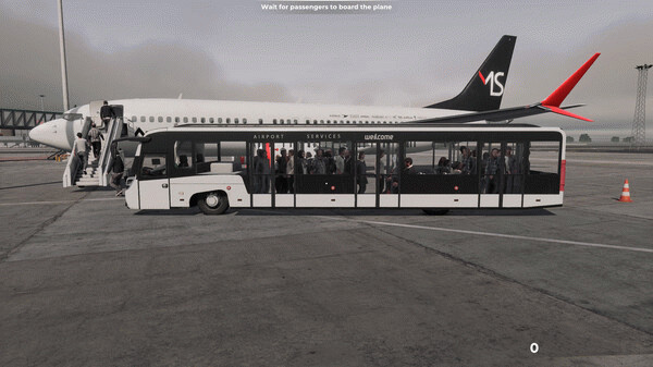 Игра AirportSim, скриншот