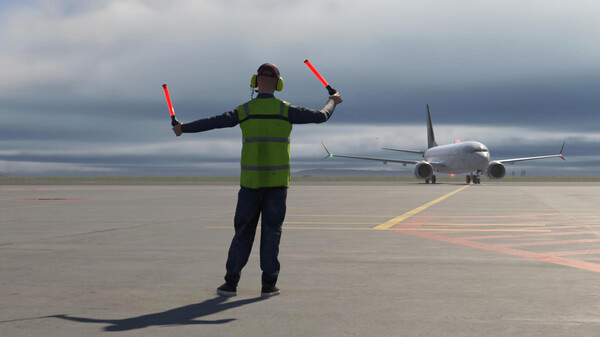 Игра AirportSim, скриншот