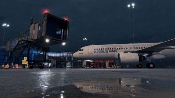 Игра AirportSim, скриншот