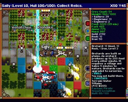 Игра Airship Asunder, скриншот
