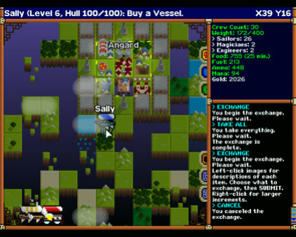 Игра Airship Asunder, скриншот