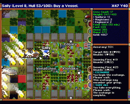 Игра Airship Asunder, скриншот