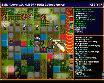 Игра Airship Asunder, скриншот