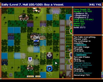 Игра Airship Asunder, скриншот