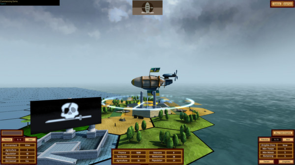 Игра Airship Dragoon, скриншот
