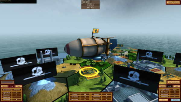 Игра Airship Dragoon, скриншот