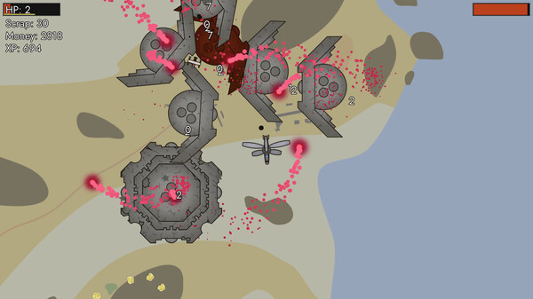 Игра Airships: Lost Flotilla, скриншот