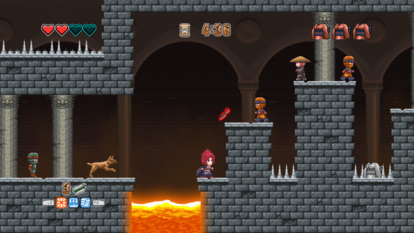 Игра Akane the Kunoichi, скриншот