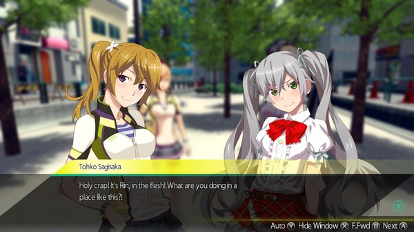 Игра AKIBA'S TRIP: Undead ＆ Undressed, скриншот