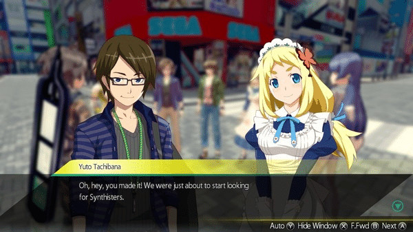 Игра AKIBA'S TRIP: Undead ＆ Undressed, скриншот