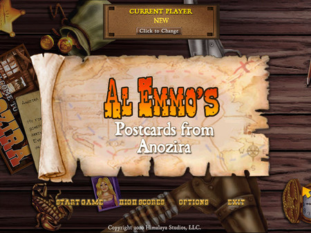 Игра Al Emmo's Postcards from Anozira, скриншот