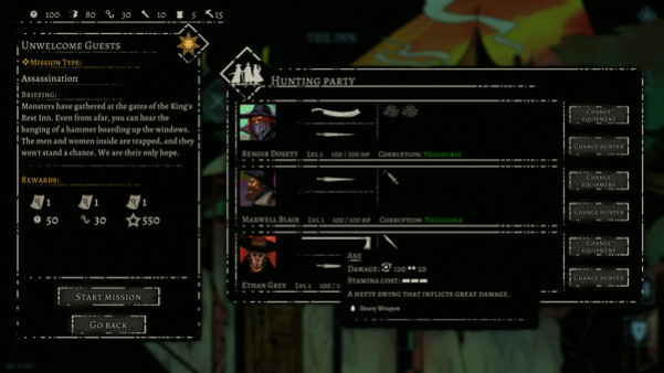 Игра Alder's Blood, скриншот