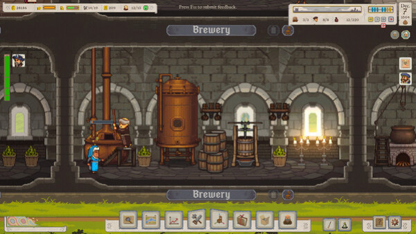 Игра Ale Abbey, скриншот