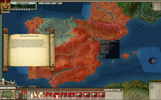 Игра Alea Jacta Est Cantabrian Wars, скриншот