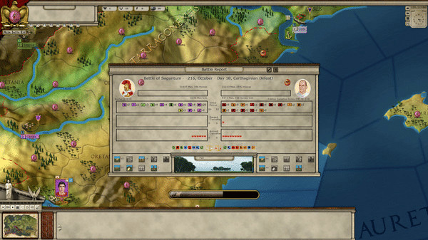 Игра Alea Jacta Est: Hannibal Terror of Rome, скриншот