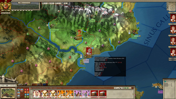 Игра Alea Jacta Est: Hannibal Terror of Rome, скриншот
