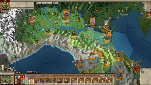 Игра Alea Jacta Est: Hannibal Terror of Rome, скриншот