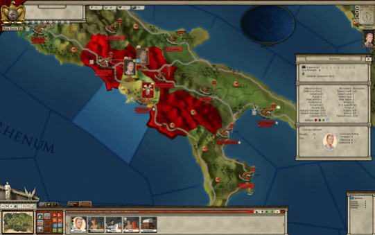 Игра Alea Jacta Est Spartacus 73BC, скриншот