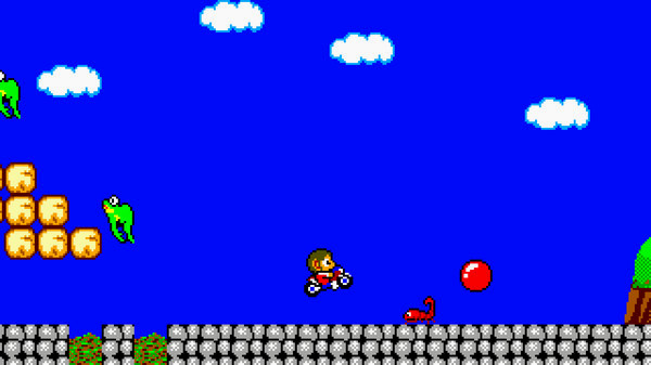 Игра Alex Kidd in Miracle World DX, скриншот