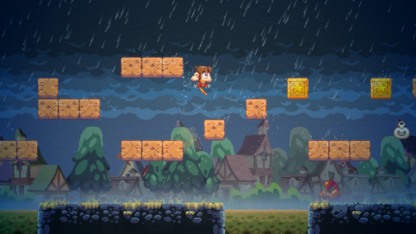 Игра Alex Kidd in Miracle World DX, скриншот