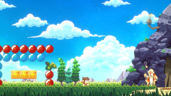 Игра Alex Kidd in Miracle World DX, скриншот