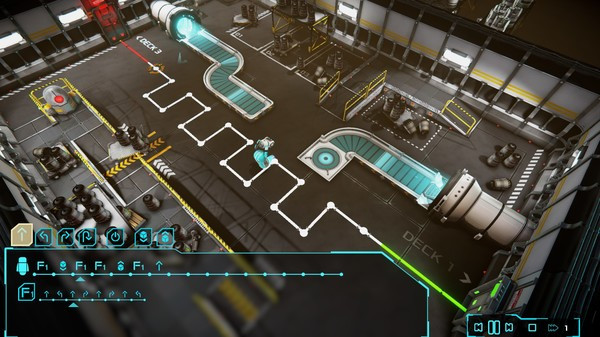 Игра Algo Bot, скриншот