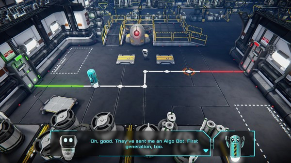 Игра Algo Bot, скриншот