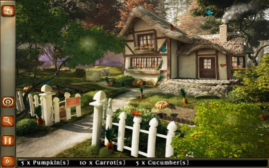 Игра Alice in Wonderland - Hidden Objects, скриншот