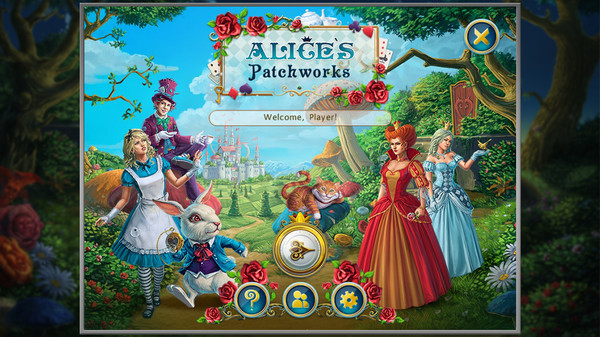 Игра Alice's Patchwork, скриншот