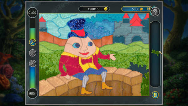 Игра Alice's Patchwork, скриншот