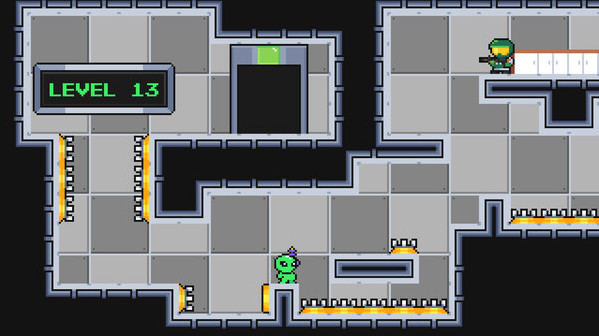 Игра Alien Breakout, скриншот