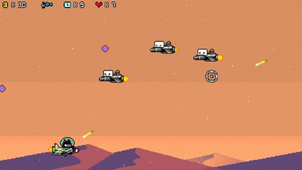 Игра Аlien cat 4, скриншот