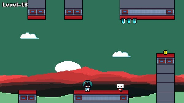 Игра Alien Cat, скриншот