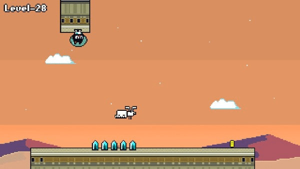 Игра Alien Cat, скриншот