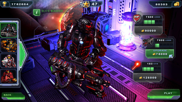 Игра Alien Hallway 2, скриншот