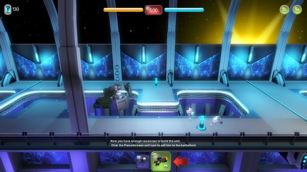 Игра Alien Hallway, скриншот