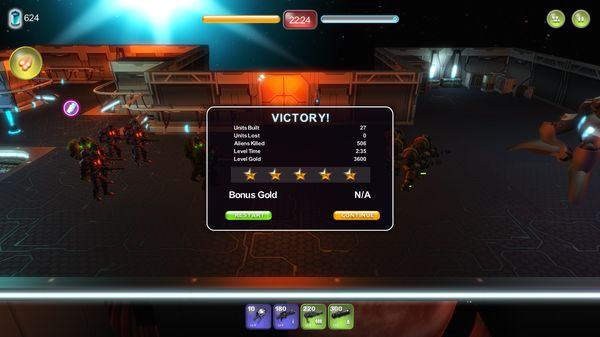 Игра Alien Hallway, скриншот