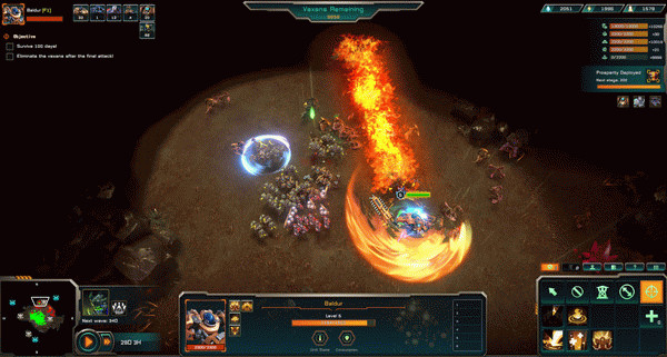 Игра Alien Marauder, скриншот