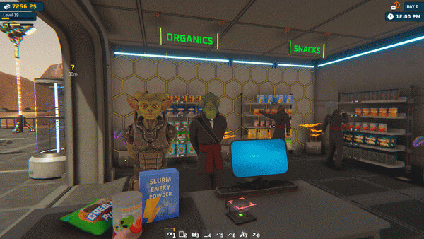 Игра Alien Market Simulator, скриншот