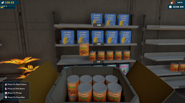 Игра Alien Market Simulator, скриншот