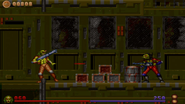 Игра Alien Rampage, скриншот