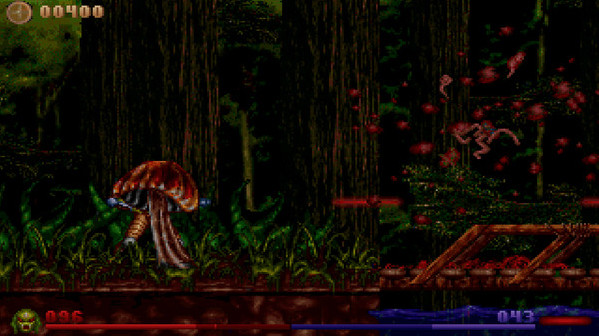 Игра Alien Rampage, скриншот