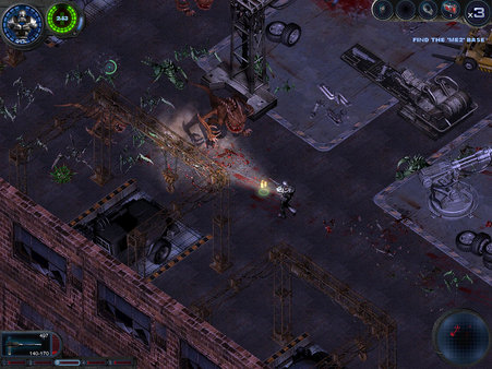 Игра Alien Shooter 2: Reloaded, скриншот