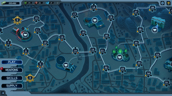 Игра Alien Shooter TD, скриншот