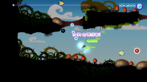 Игра Alien Spidy, скриншот