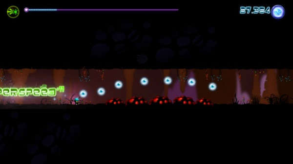 Игра Alien Spidy, скриншот